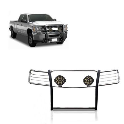 Image showing  Grille Guard, Modular Stainless Steel Fits 14-18 Chevrolet Silverado 1500, 19 Chevrolet Silverado 1500 LD
