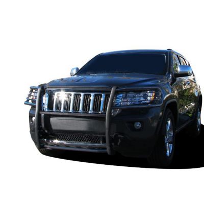 Image showing 5 th Black Horse Off Road Grille Guard Modular Black Fits 2011-2021 Jeep Grand Cherokee