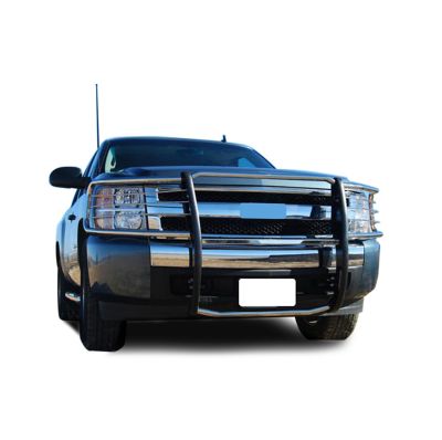Image showing  Grille Guard Modular Stainless Steel Fits 2007-2013 Chevrolet Silverado 1500