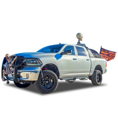 Image showing  Grille Guard Modular Black Fits 2009-2018 Dodge Ram 15002019-2024 Ram 1500 Classic