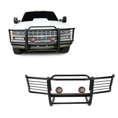 Black Horse Off Road Grille Guard Kit Modular Black fit 92-98 K5 Blazer/S15 Jimmy/Silverado/Tahoe/Suburban /Sierra 1500/Yukon