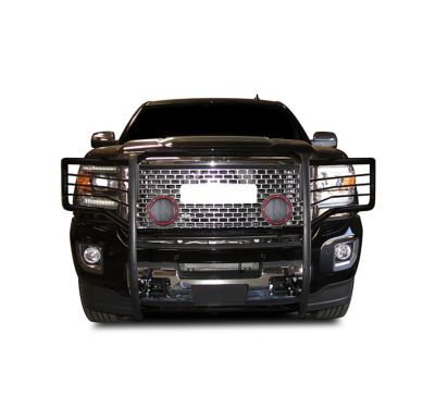 Black Horse Off Road Grille Guard Kit Modular Black fits 15-19 GMC Sierra 2500 HD/Sierra 3500 HD ( Excludes Denali )