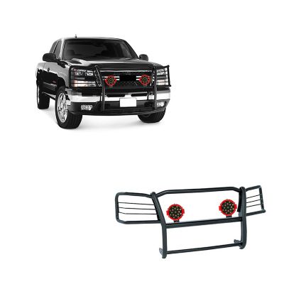 Black Horse Off Road Grille Guard Kit, 03-06 Silverado 1500/2500/Avalanche 1500, 07 Silverado 1500/2500 HD Classic, 17GT25MA-PLR