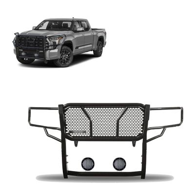 Image showing  Rugged Heavy Duty Grille Guard Kit Modular Black Fits 2022-2024 Toyota Tundra.
