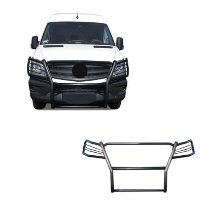 Black Horse Off Road Grille Guard Modular Black Fits 07-17 Sprinter, Excl 4x4 Option