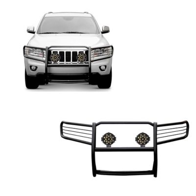 Black Horse Off Road Grille Guard Kit Modular Black Fits 05-10 Jeep Grand Cherokee