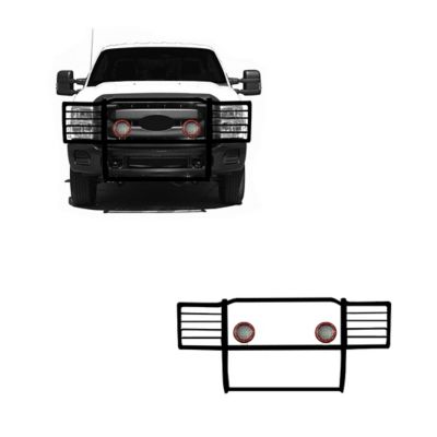 Black Horse Off Road Grille Guard Kit Modular Black fits 2011-2016 Ford F-250/F-350/F-450/F-550 Super Duty, 17FB26MA-PLFR