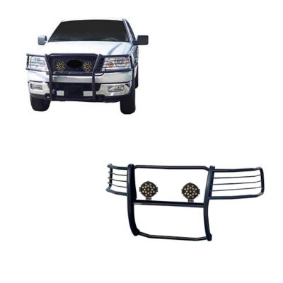 Black Horse Off Road Grille Guard Kit Modular Black Fits 2004-2008 Ford F-150, Excludes Heritage Edition, 17FP28MA-PLB