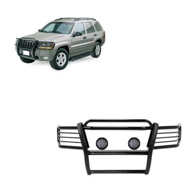 Black Horse Off Road Grille Guard Kit Modular Black Fit 1999-2004 Jeep Grand Cherokee, 17EB26MA-PLFB