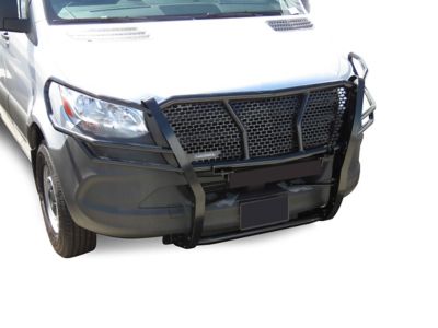 Image showing 4 th Black Horse Off Road Rugged Heavy Duty Grille Guard Modular Black Fits 21-25 Sprinter 1500/2500/3500