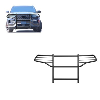 Black Horse Off Road Grille Guard Modular Black Fits 2020-2024 Ford Explorer