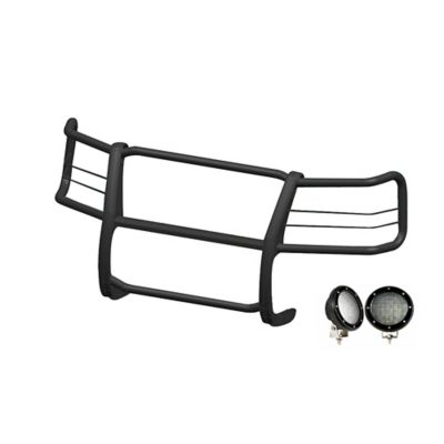 Black Horse Off Road Grille Guard Kit Modular Black Fits 2015-2024 Chevrolet Express Passenger