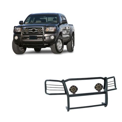 Black Horse Off Road Grille Guard Kit Modular Black Fits 05-15 Toyota Tacoma