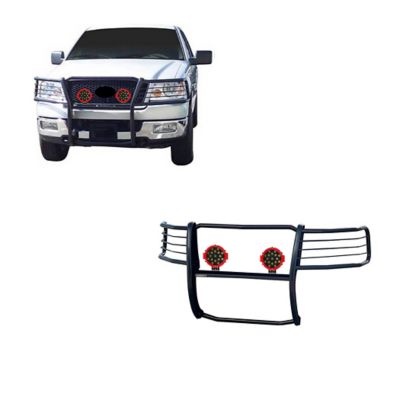 Black Horse Off Road Grille Guard Kit Modular Black Fits 2004-2008 Ford F-150, Excludes Heritage Edition