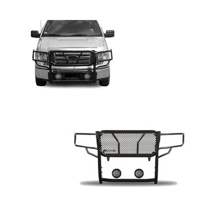 Image showing  Rugged Heavy Duty Grille Guard Kit Modular Black Fits 09-14 Ford F-150
