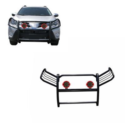 Black Horse Off Road Grille Guard Kit Modular Black Fits 06-18 Toyota RAV4