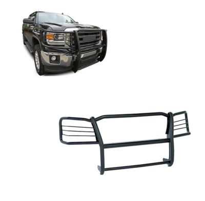 Black Horse Off Road Grille Guard Modular Black Fits 19-22 GMC Sierra 1500 Limited 14-18 GMC Sierra 1500, Excl. Denali