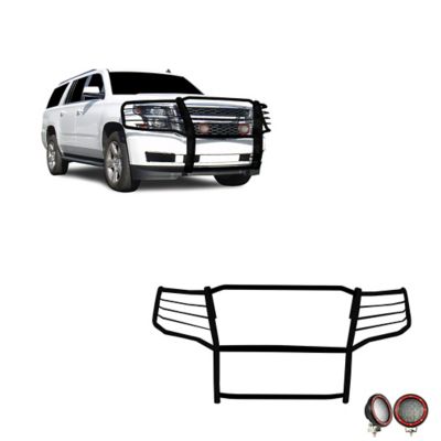 Black Horse Off Road Grille Guard Kit Modular Black fits 2015-2023 Chevrolet Suburban, 2015-2023 Chevrolet Tahoe