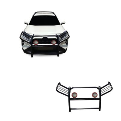Black Horse Off Road Grille Guard Kit Modular Black fits 2019-2024 Toyota RAV4