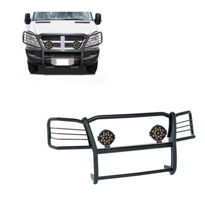 Black Horse Off Road Grille Guard Kit Modular Black fits 07-17 Sprinter, Excl 4x4 option, 17D502MA-PLB