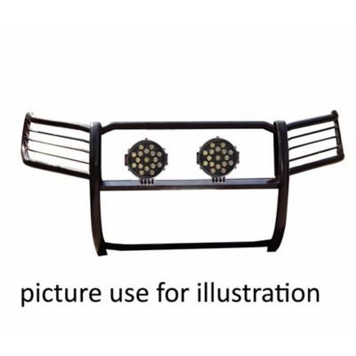 Black Horse Off Road Grille Guard Kit Modular Black fits 2011-2015 Ford Explorer, 17FJ28MA-PLB