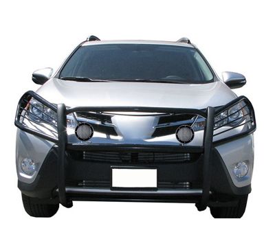 Black Horse Off Road Grille Guard Kit Modular Black Fits 06-18 Toyota RAV4
