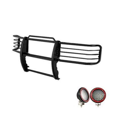 Black Horse Off Road Grille Guard Kit Modular Black Fits 1999-2002 Ford ExpEdition, 4WD1999-2004 Ford F-150, 4WD