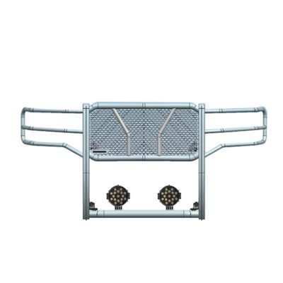 Image showing  Rugged Heavy Duty Grille Guard Kit Modular Black Fits 15-19 GMC Sierra 2500 HD /3500 HD (Excl Denali)