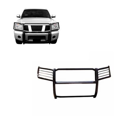 Black Horse Off Road Grille Guard Modular Black Fits 05-15 Nissan Armada 04-15 Nissan Titan Crew Cab04-15 Nissan Titan King Cab