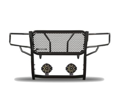 Image showing  Rugged Heavy Duty Grille Guard Kit Modular Black Fits 2019-2025 Ram 1500