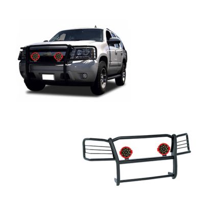 Black Horse Off Road Grille Guard Kit Modular Black Fits 2015-2023 Chevrolet Suburban 2015-2023 Chevrolet Tahoe