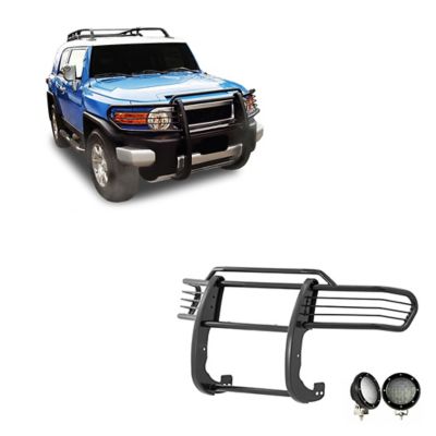 Black Horse Off Road Grille Guard Kit Modular Black Fits 2007-2014 Toyota FJ Cruiser