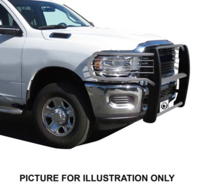 Black Horse Off Road Grille Guard Modular Stainless Steel Fits 19-24 Ram 2500 19-24 Ram 3500