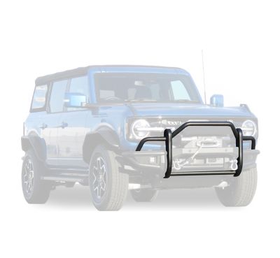 Image showing  Tubular Grille Guard Heavy Duty Matte Black Fits 2021-2025 Ford Bronco
