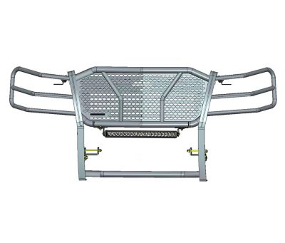 Image showing  Rugged Grille Guard Kit Modular Black fits 07-14 Chevy Tahoe/Suburban 1500, 07-13 Avalanche, RU-CHTA07-B-K2