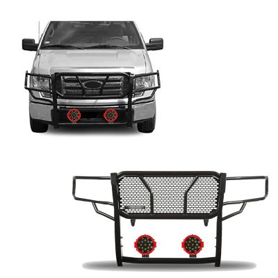 Image showing  Rugged Heavy Duty Grille Guard Kit Modular Black fits 09-14 Ford F-150