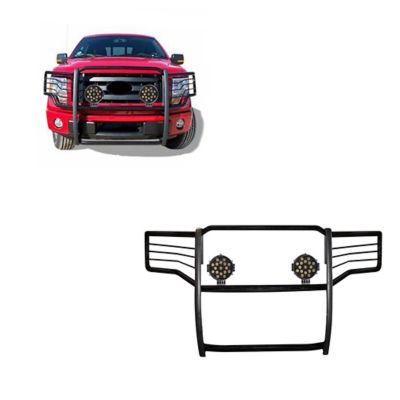Black Horse Off Road Grille Guard Kit Modular Black Fits 2011-2016 Ford F-250/F-350/F-450/F-550 Super Duty, 17FB26MA-PLB
