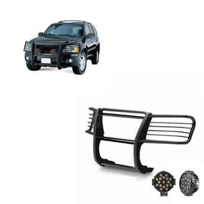 Black Horse Off Road Grille Guard Kit Modular Black Fits 02-06 GMC Envoy02-06 GMC Envoy XL, Excl Denali