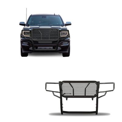 Black Horse Off Road Rugged Heavy Duty Grille Guard Modular Black Fits 14-18 GMC Sierra 150019-22 GMC Sierra 1500 Limited