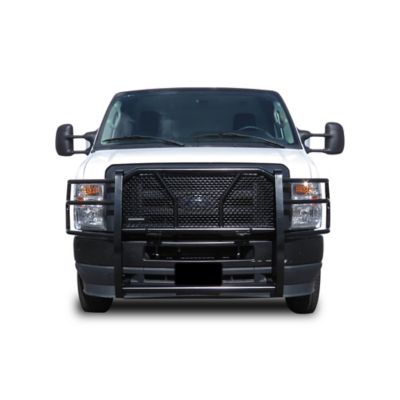 Black Horse Off Road Rugged Heavy Duty Grille Guard Modular Black Fits 2015-2025 Ford E-3502015-2025 Ford E-450