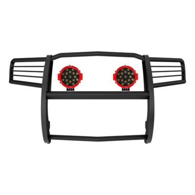 Black Horse Off Road Grille Guard Kit Modular Black Fits 2011-2021 Jeep Grand Cherokee, 17A080202MA-PLR
