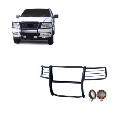 Black Horse Off Road Grille Guard Kit Modular Black Fits 2004-2008 Ford F-150, Excludes Heritage edition