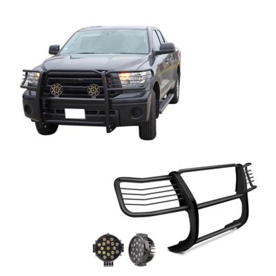 Black Horse Off Road Grille Guard Kit Modular Black Fits 2004-2006 Toyota Tundra.