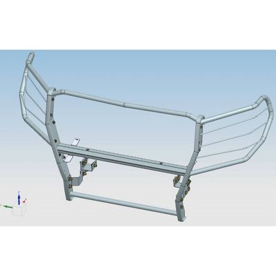 Image showing  Grille Guard Modular Black Fits 2022-2024 GMC Sierra 1500, Excl 2022 1500 Limited
