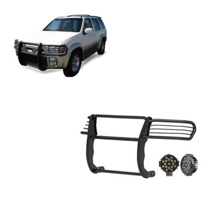Image showing  Grille Guard Kit Modular Black Fits 1997-2003 Infiniti QX41996-2004 Nissan Pathfinder.