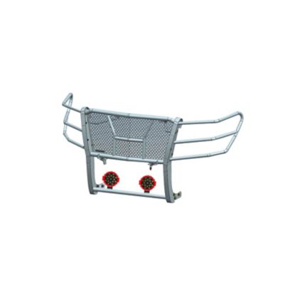 Image showing  Rugged HD Grille Guard Kit Modular Black Fits 17-24 Nissan Titan XD (Diesel & Gas Engine), RU-NIXD16-B-PLR