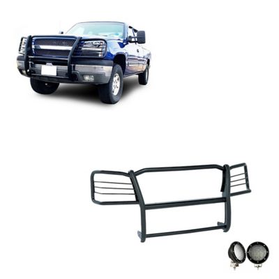 Black Horse Off Road Grille Guard Kit Modular BK Fits 03-06 Silverado 1500/2500/Avalanche 150007 Silverado 1500/2500 HD Classic