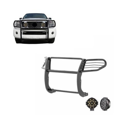 Black Horse Off Road Grille Guard Kit Modular Black Fits 2005-2021 Nissan Frontier2005-2007 Nissan Pathfinder