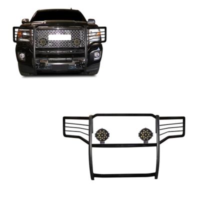 Black Horse Off Road Grille Guard Kit Modular Black, Fits 15-19 GMC Sierra 2500 HD/Sierra 3500 HD Excludes Denali