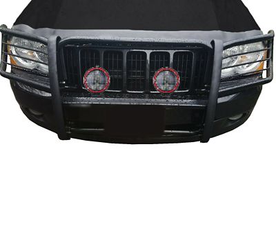 Black Horse Off Road Grille Guard Kit Modular Black Fits 2005-2010 Jeep Grand Cherokee